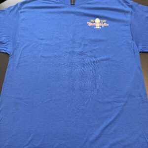 70th Anniversary Shirt Script